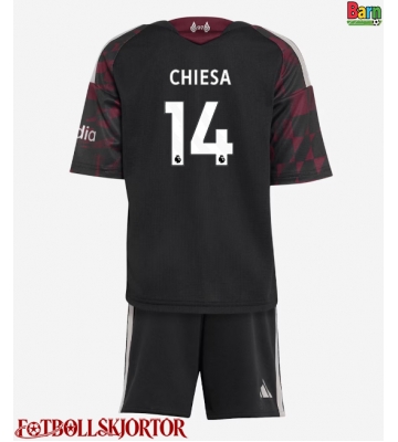 Liverpool Federico Chiesa #14 Tredje Kläder Barn 2026-27 Kortärmad (+ Korta byxor)